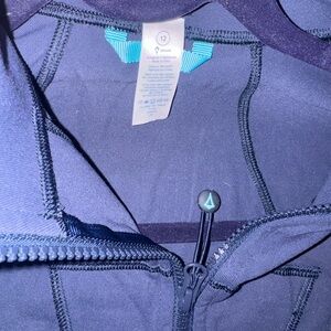 Lululemon Navy Blue Zip-Up Jacket